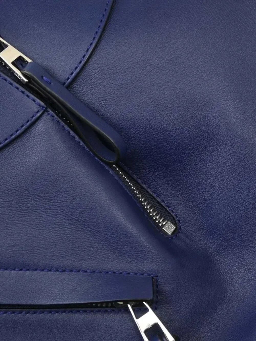 Loewe Navy Hammock 2way Tote Handbag 051703